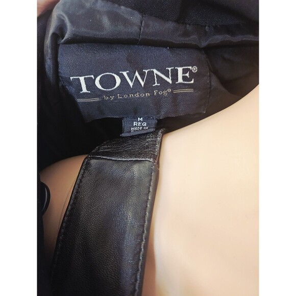 The Towne By London Fog Women's Vintage Trench CoatCoat Size Medium - Picture 8 of 9